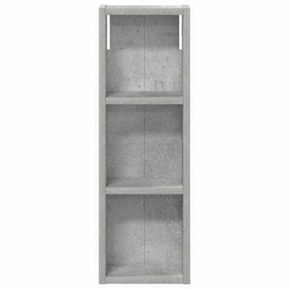 Badkamer wandkast met plank Beton Grijs 20 x 10 x 60,5 cm