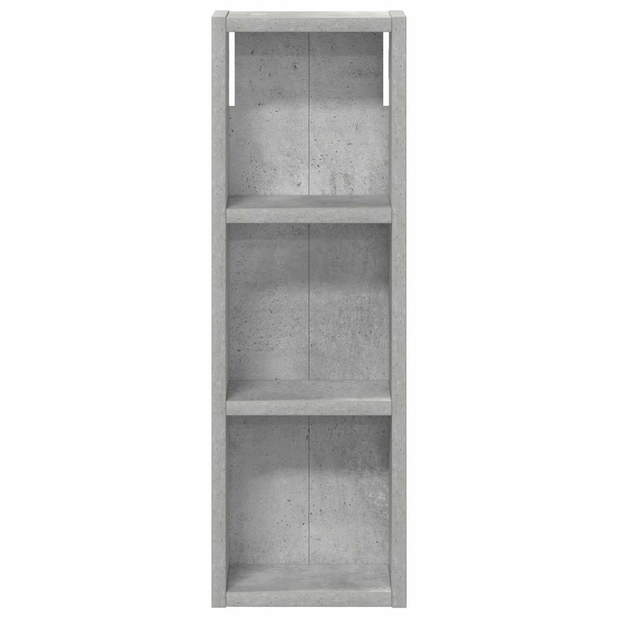 Badkamer wandkast met plank Beton Grijs 20 x 10 x 60,5 cm