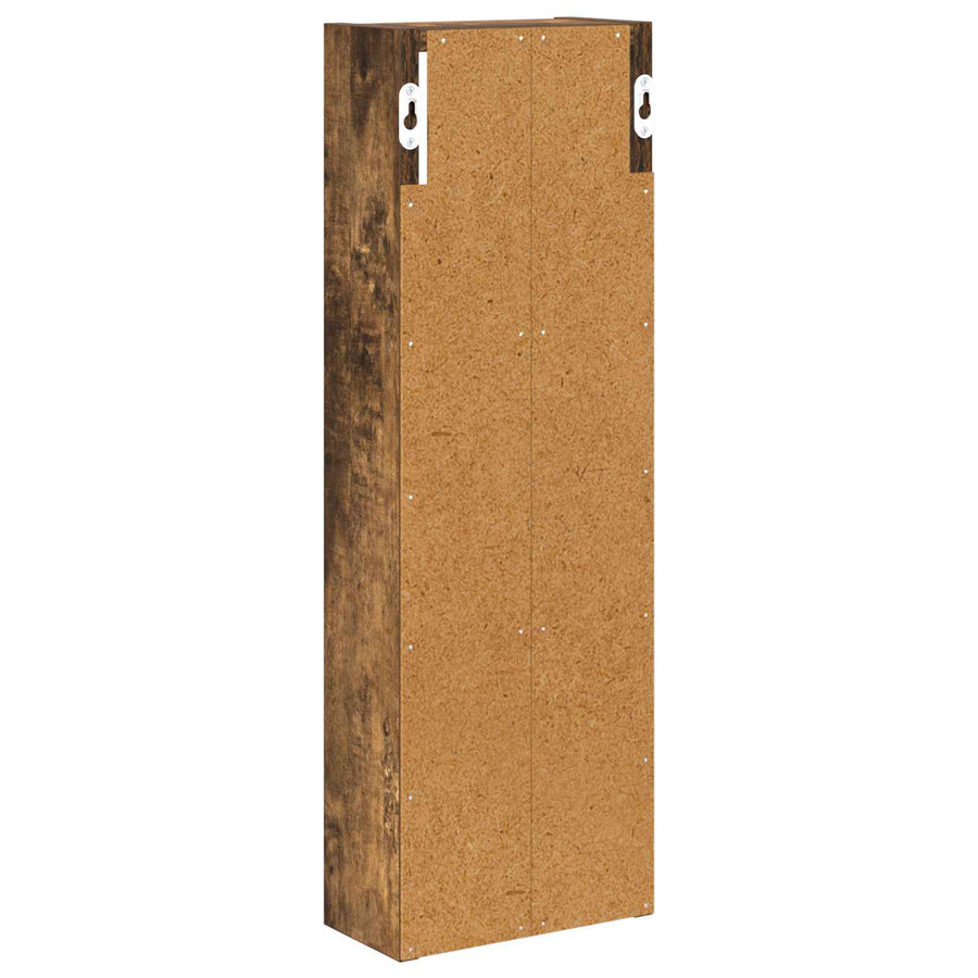 Badkamer wandkast met plank Gerookte Eik 20 x 10 x 60,5 cm