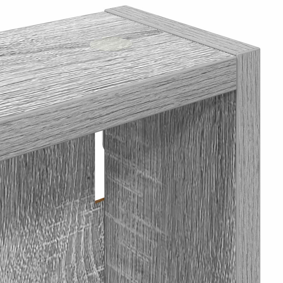 Badkamer wandkast met plank Grijze Sonoma 20 x 10 x 60,5 cm