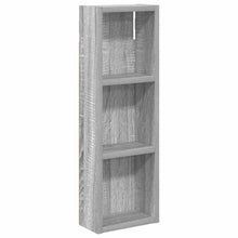 Badkamer wandkast met plank Grijze Sonoma 20 x 10 x 60,5 cm