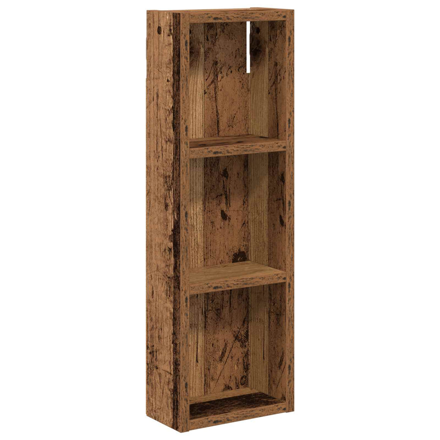 Badkamer wandkast Oudhout 20 x 10 x 60,5 cm Geconstrueerd hout