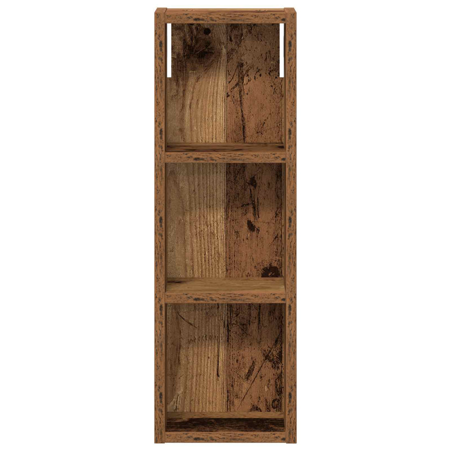 Badkamer wandkast Oudhout 20 x 10 x 60,5 cm Geconstrueerd hout