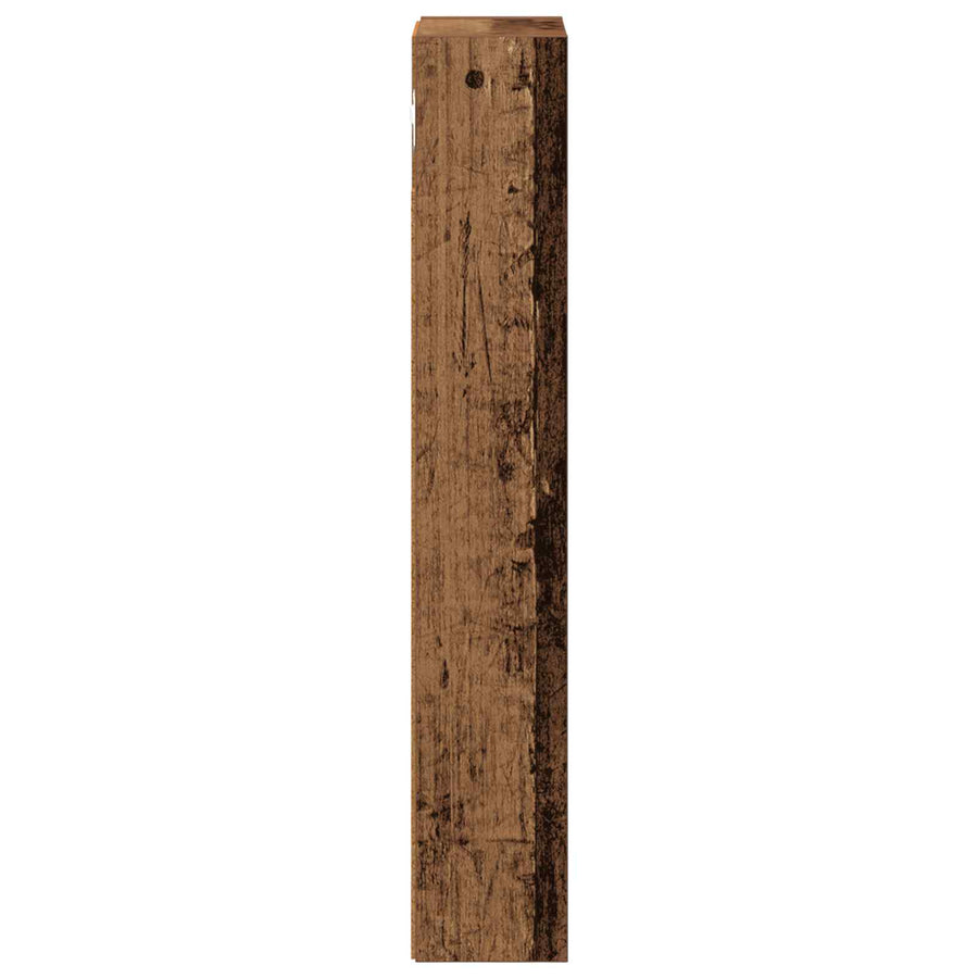 Badkamer wandkast Oudhout 20 x 10 x 60,5 cm Geconstrueerd hout