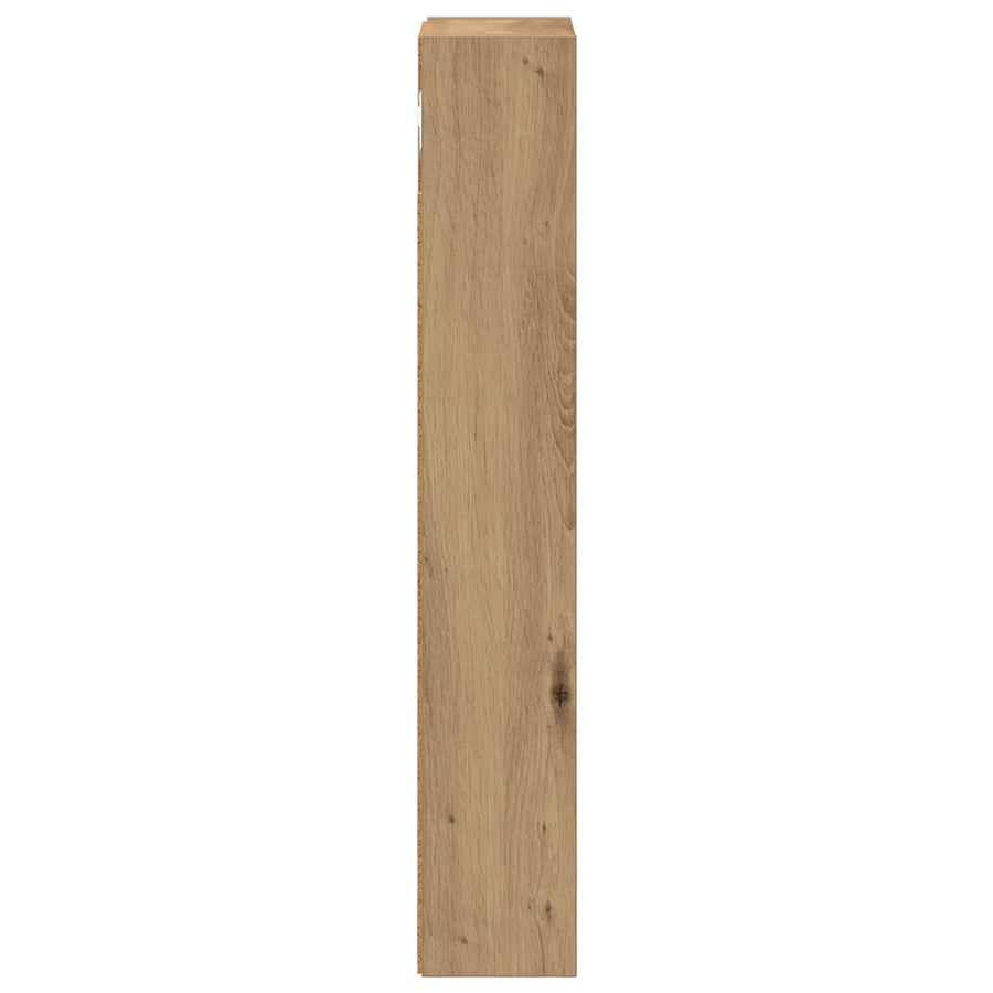 Badkamer wandkast Ambachtelijk eiken 20 x 10 x 60,5 cm