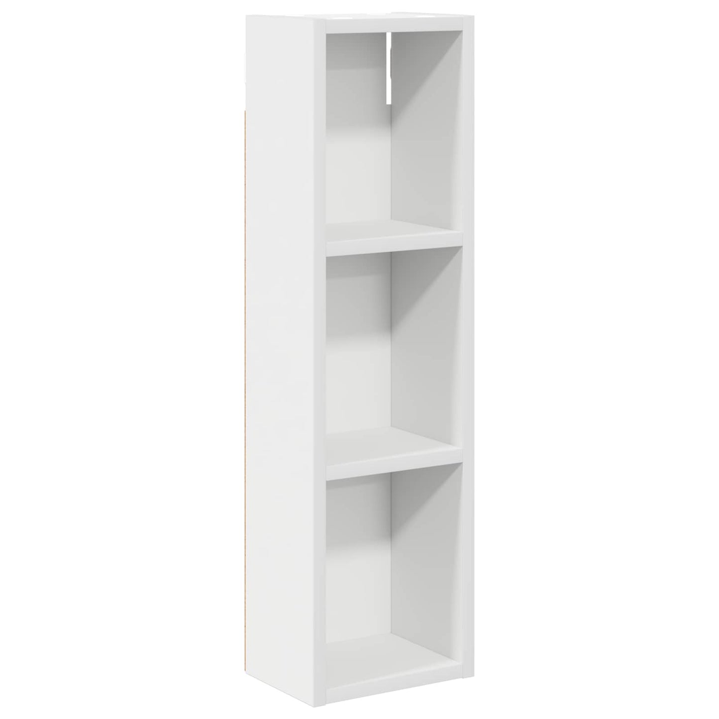 Badkamer wandkast Wit 20 x 14 x 70 cm Geconstrueerd hout