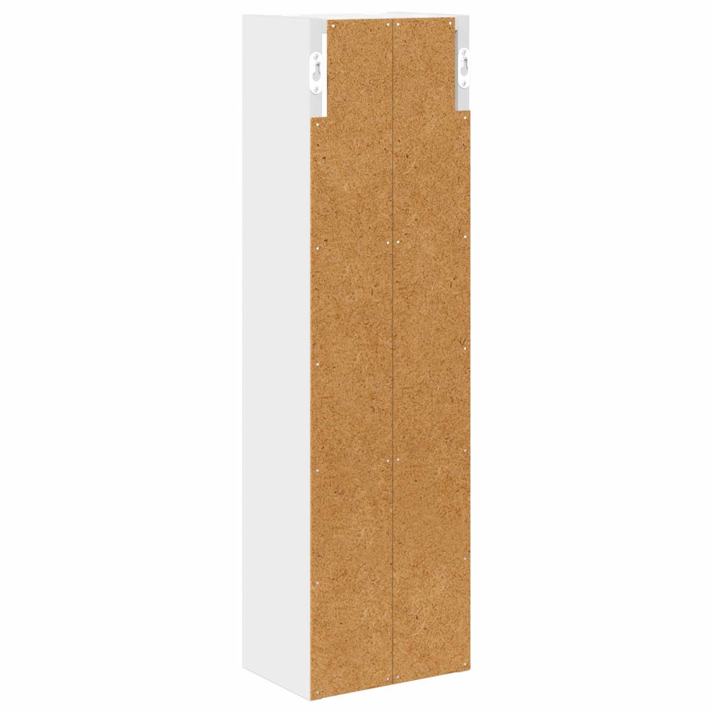 Badkamer wandkast Wit 20 x 14 x 70 cm Geconstrueerd hout