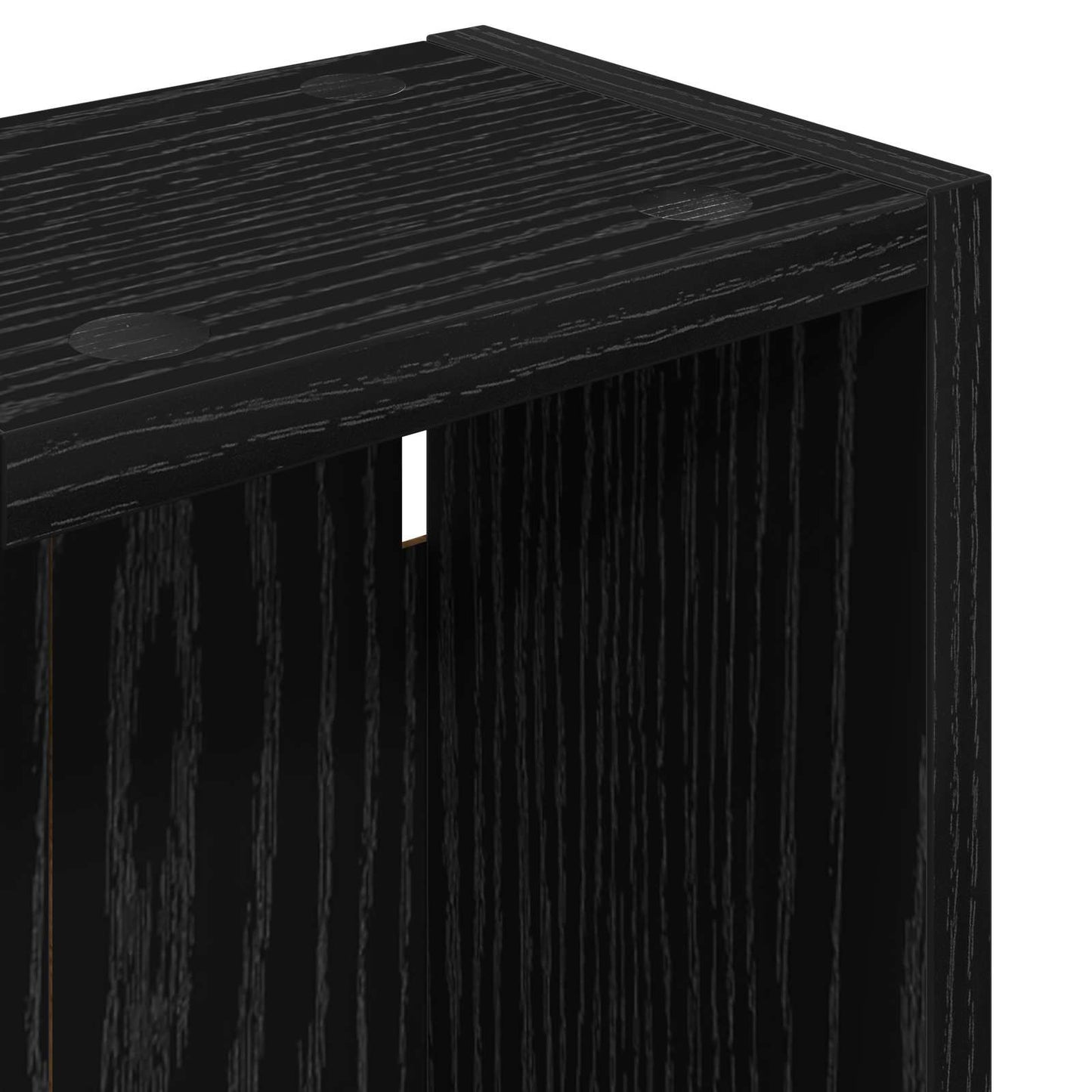 Badkamer wandkast Zwarte Eik 20 x 14 x 70 cm Geconstrueerd hout