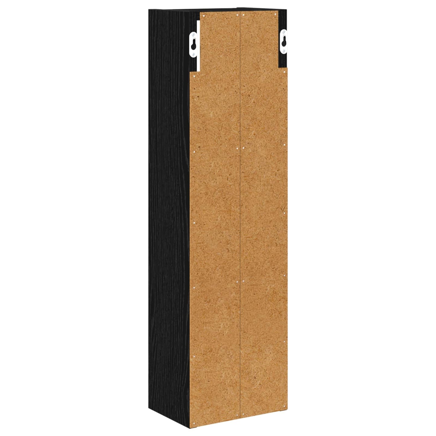Badkamer wandkast Zwarte Eik 20 x 14 x 70 cm Geconstrueerd hout