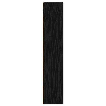 Badkamer wandkast Zwarte Eik 20 x 14 x 70 cm Geconstrueerd hout