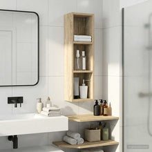Badkamer wandkast met plank Sonoma Eiken 20 x 14 x 70 cm