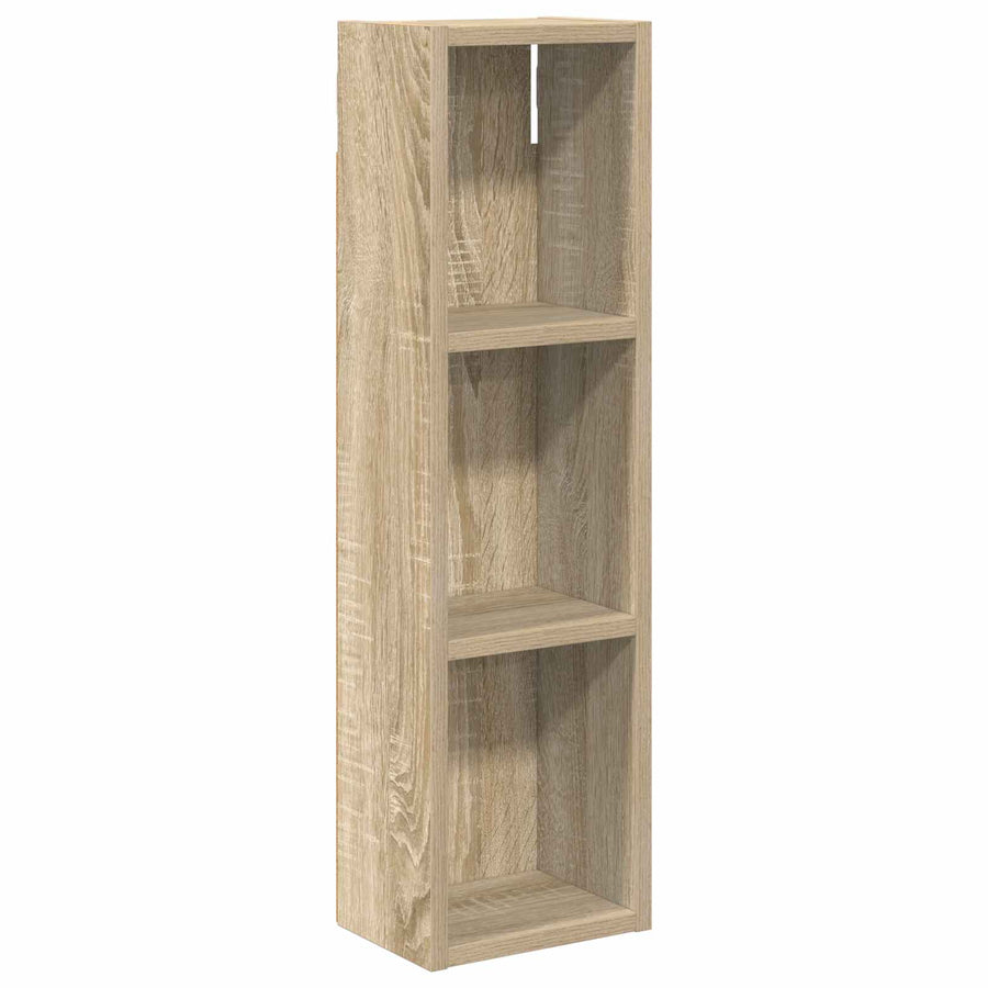 Badkamer wandkast met plank Sonoma Eiken 20 x 14 x 70 cm
