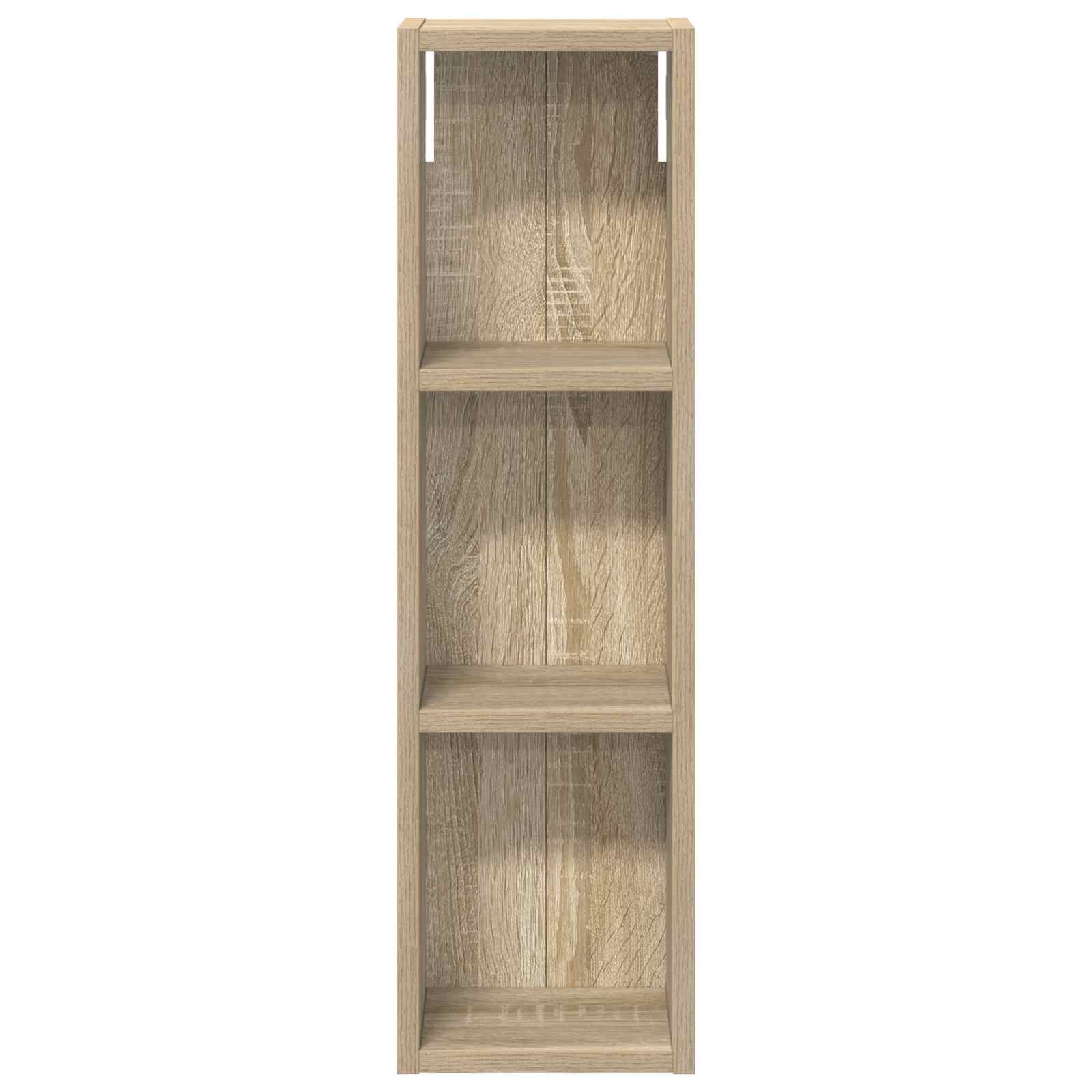 Badkamer wandkast met plank Sonoma Eiken 20 x 14 x 70 cm