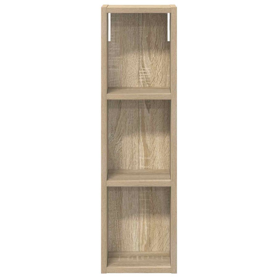 Badkamer wandkast met plank Sonoma Eiken 20 x 14 x 70 cm