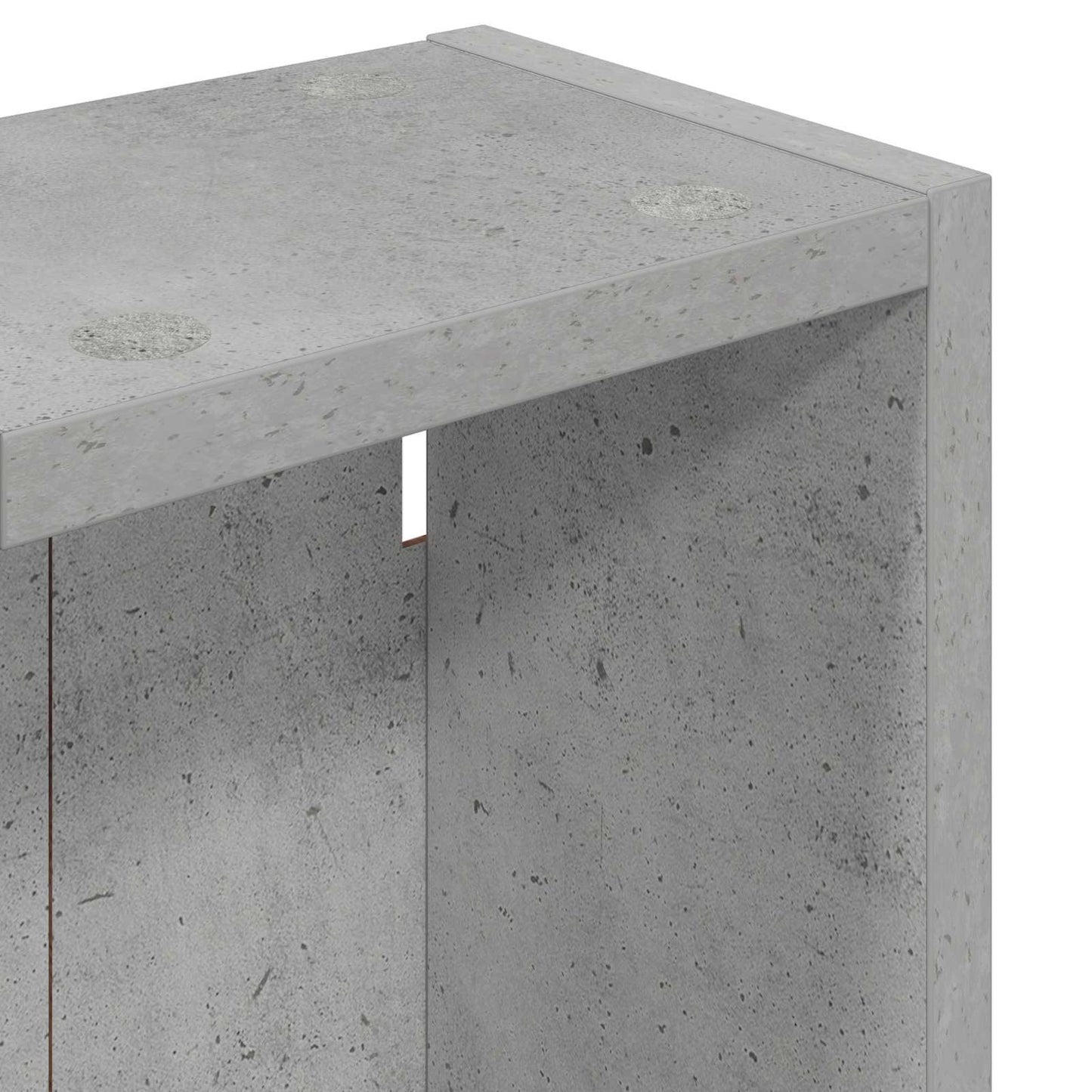 Badkamer wandkast met plank Beton Grijs 20 x 14 x 70 cm