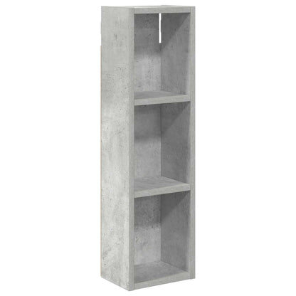 Badkamer wandkast met plank Beton Grijs 20 x 14 x 70 cm