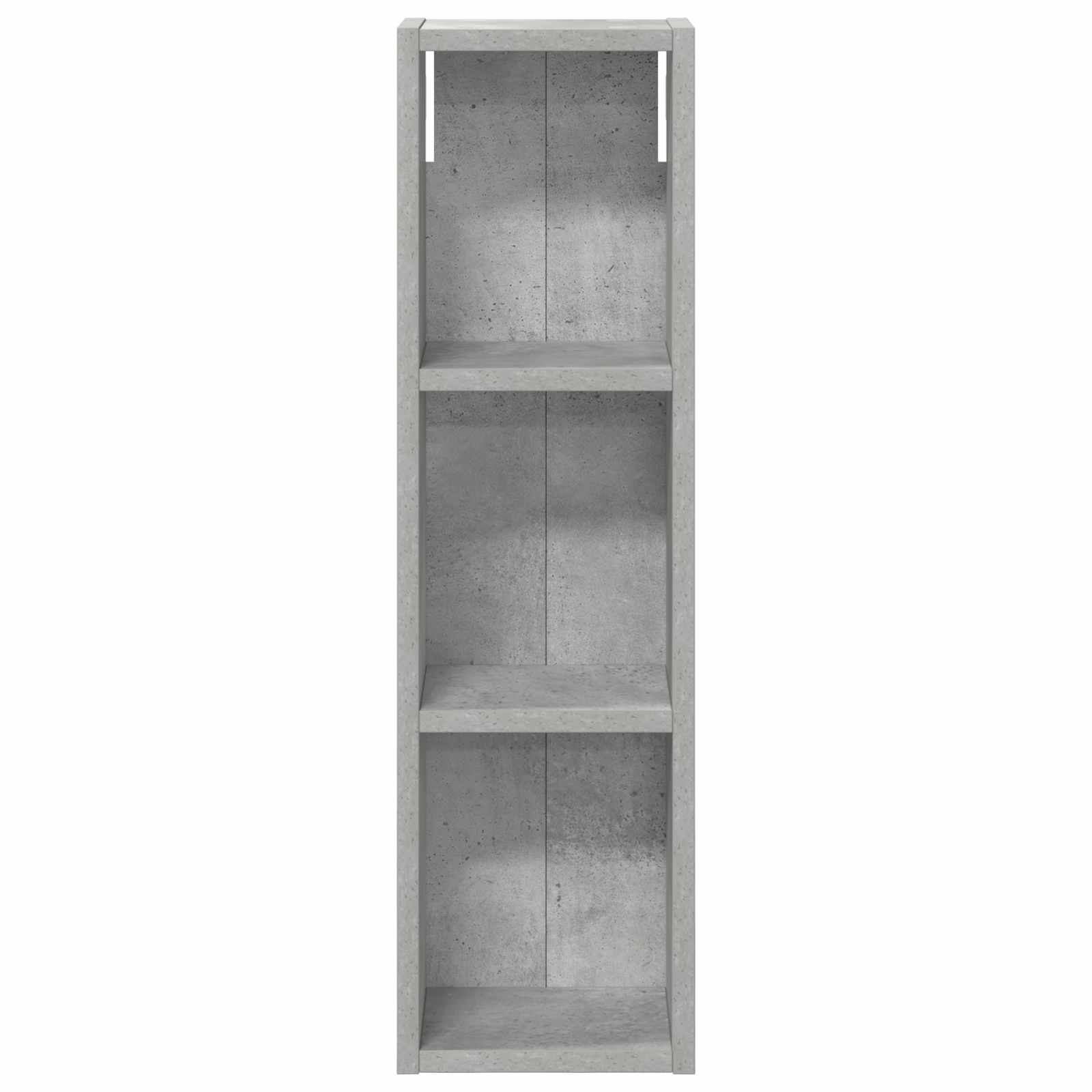 Badkamer wandkast met plank Beton Grijs 20 x 14 x 70 cm