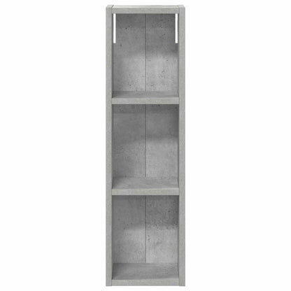 Badkamer wandkast met plank Beton Grijs 20 x 14 x 70 cm