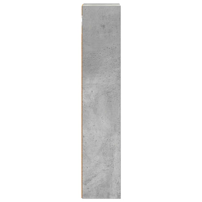 Badkamer wandkast met plank Beton Grijs 20 x 14 x 70 cm