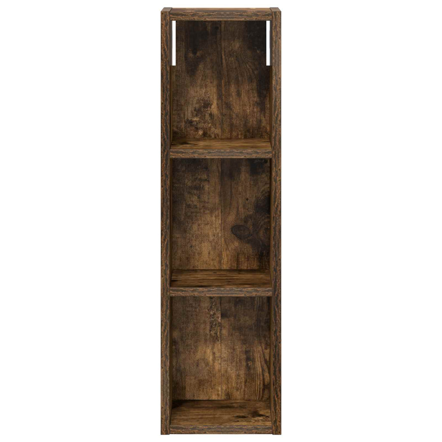 Badkamer wandkast met plank Gerookte Eik 20 x 14 x 70 cm