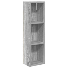 Badkamer wandkast met plank Grijze Sonoma 20 x 14 x 70 cm