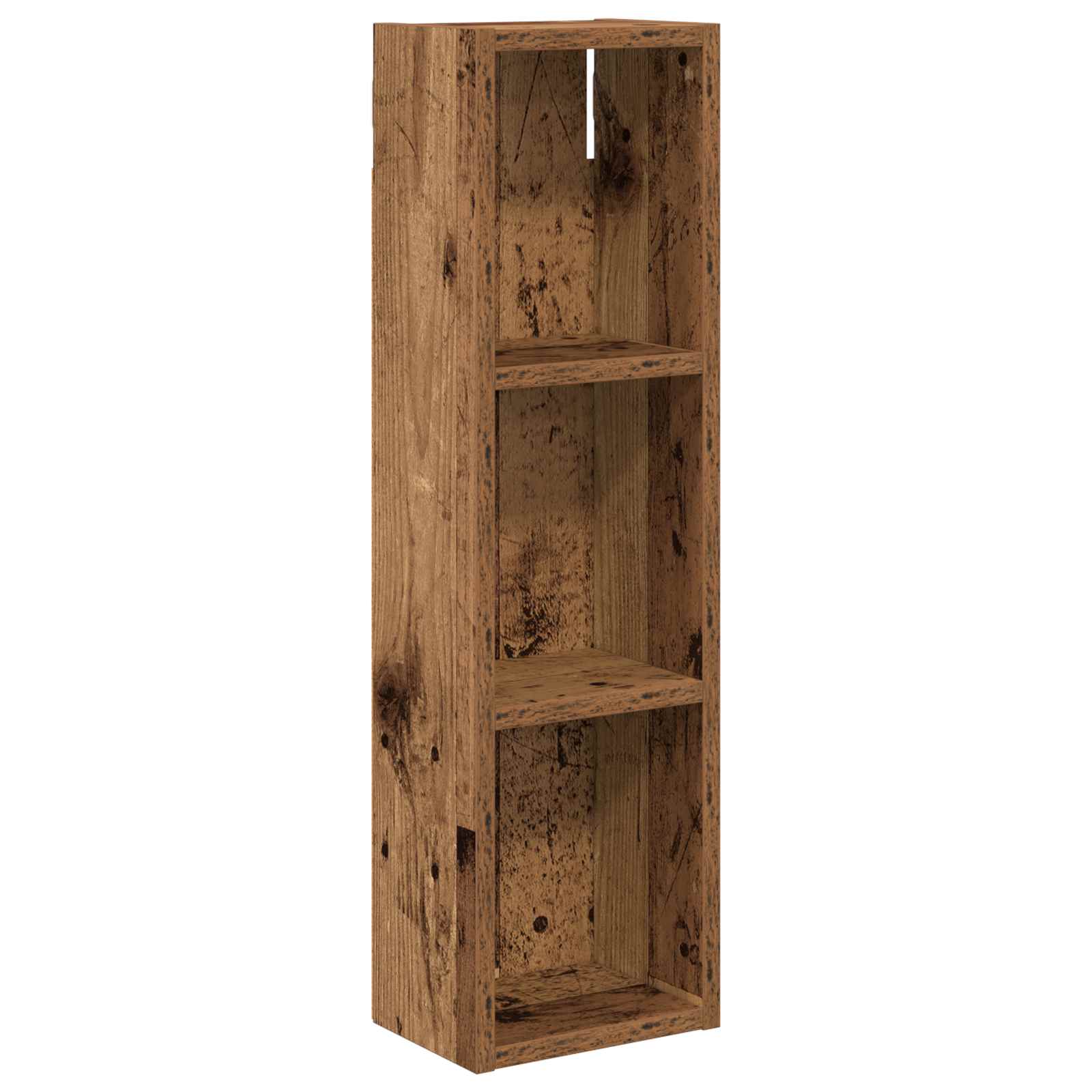 Badkamer wandkast Oudhout 20 x 14 x 70 cm Geconstrueerd hout