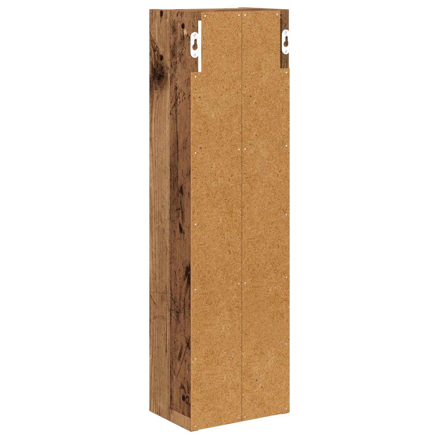 Badkamer wandkast Oudhout 20 x 14 x 70 cm Geconstrueerd hout