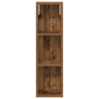Badkamer wandkast Oudhout 20 x 14 x 70 cm Geconstrueerd hout