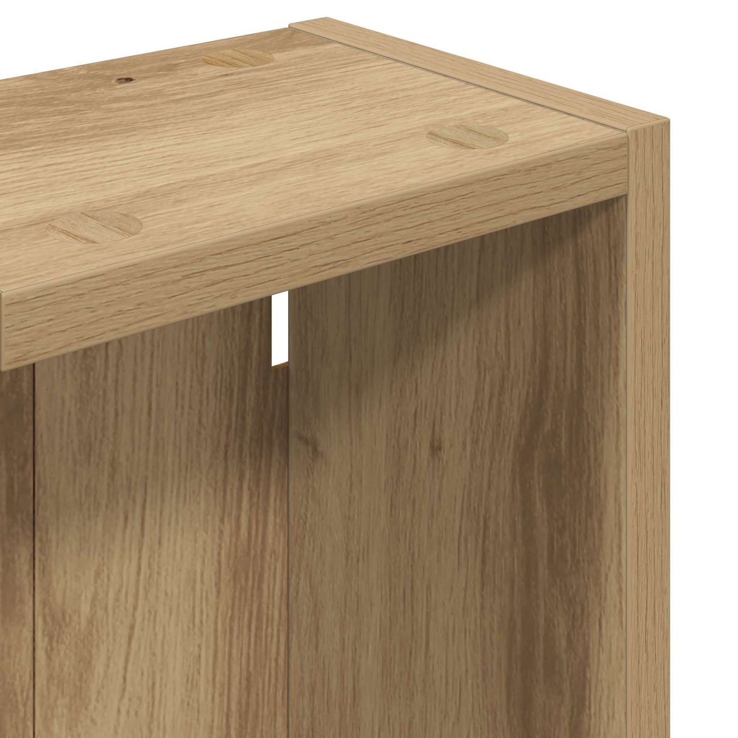 Badkamer wandkast met plank Ambachtelijk eiken 20 x 14 x 70 cm