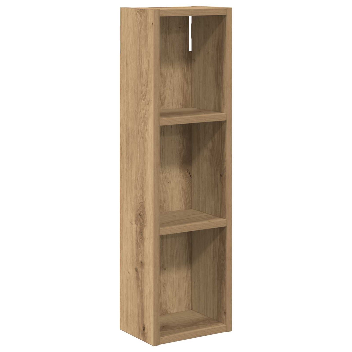 Badkamer wandkast met plank Ambachtelijk eiken 20 x 14 x 70 cm