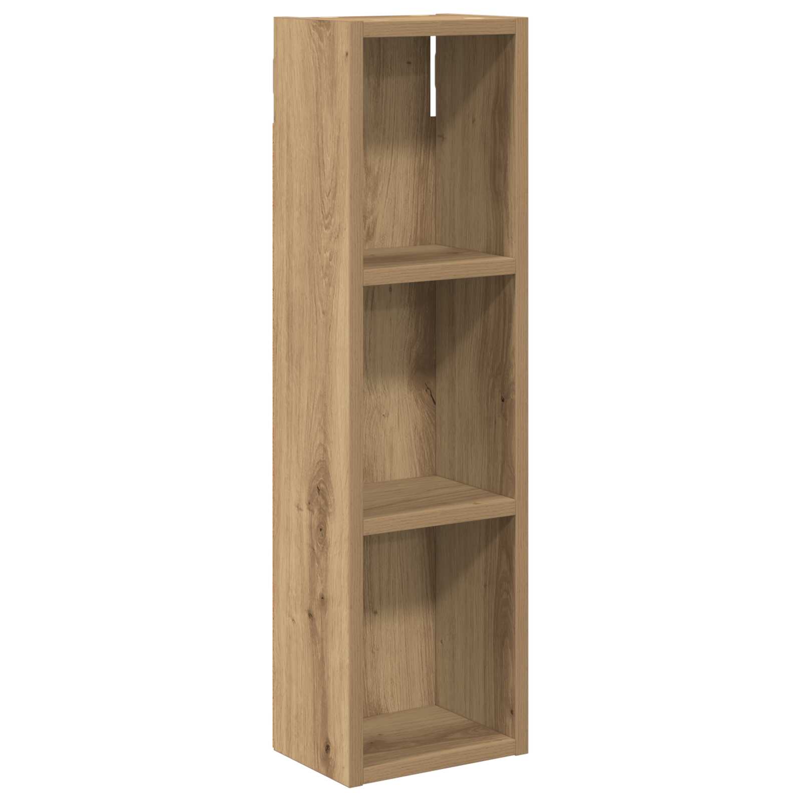 Badkamer wandkast met plank Ambachtelijk eiken 20 x 14 x 70 cm