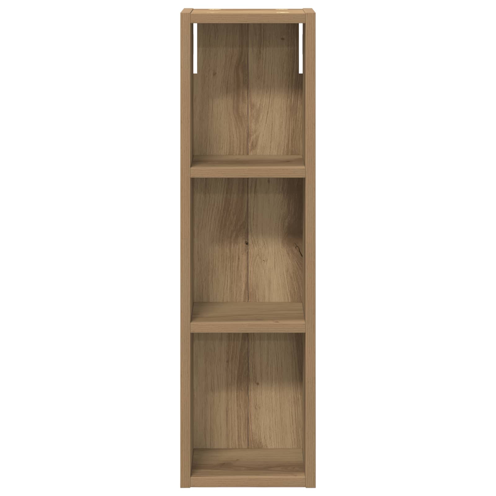 Badkamer wandkast met plank Ambachtelijk eiken 20 x 14 x 70 cm
