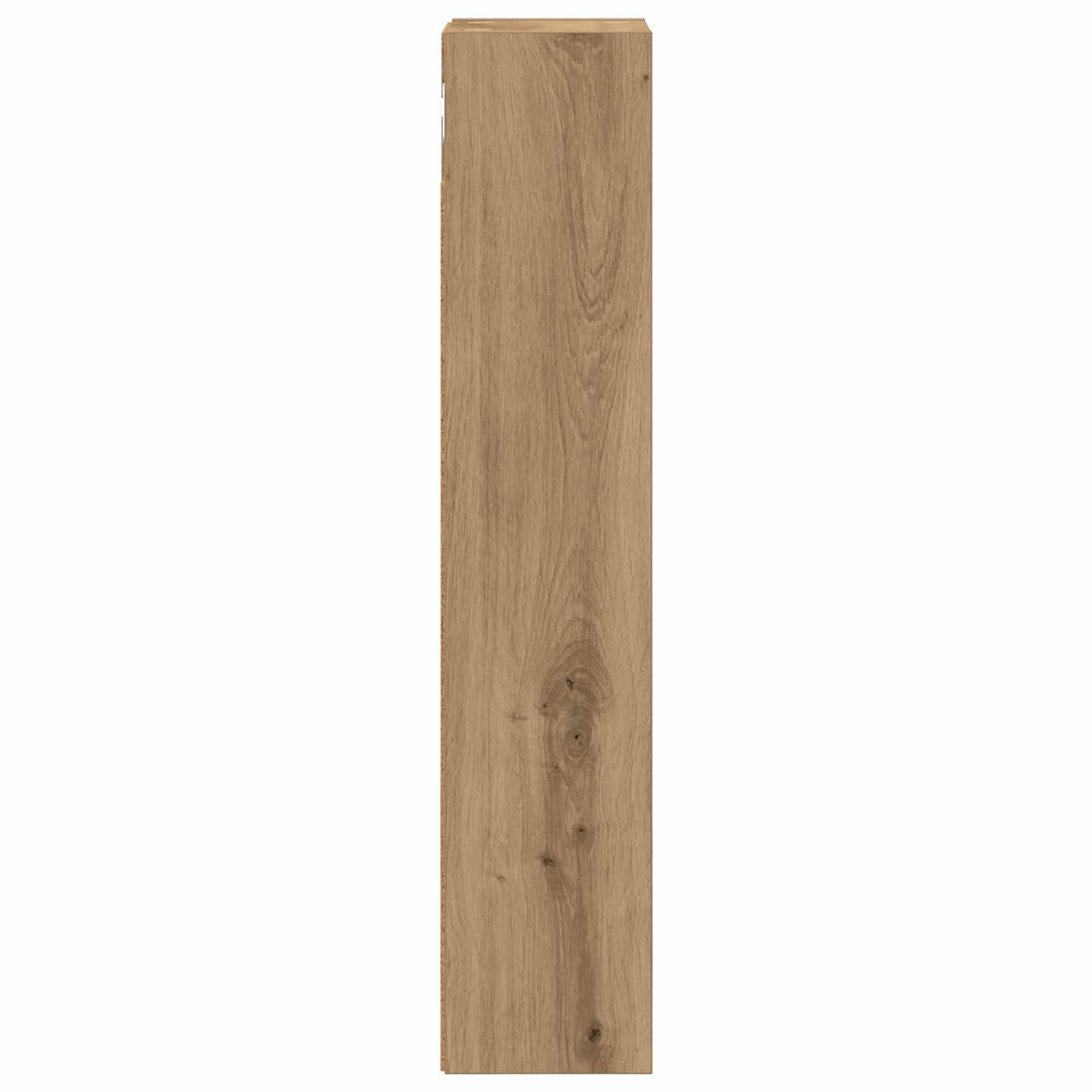 Badkamer wandkast met plank Ambachtelijk eiken 20 x 14 x 70 cm