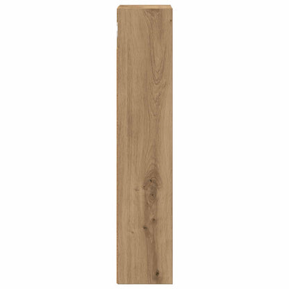 Badkamer wandkast met plank Ambachtelijk eiken 20 x 14 x 70 cm