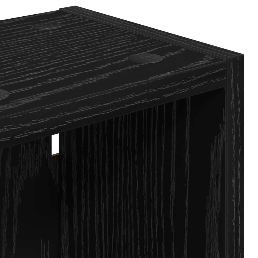 Badkamer wandkast met plank Zwarte Eik 20 x 16 x 62,5 cm