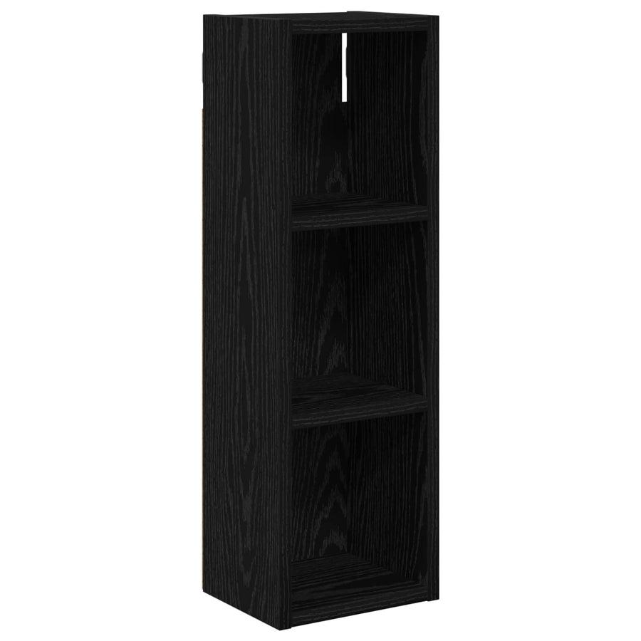 Badkamer wandkast met plank Zwarte Eik 20 x 16 x 62,5 cm