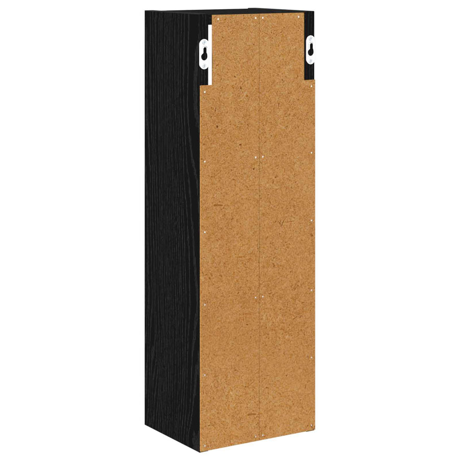 Badkamer wandkast met plank Zwarte Eik 20 x 16 x 62,5 cm