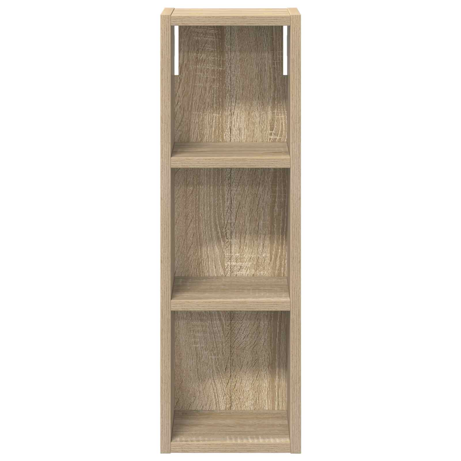 Badkamer wandkast met plank Sonoma Eiken 20 x 16 x 62,5 cm