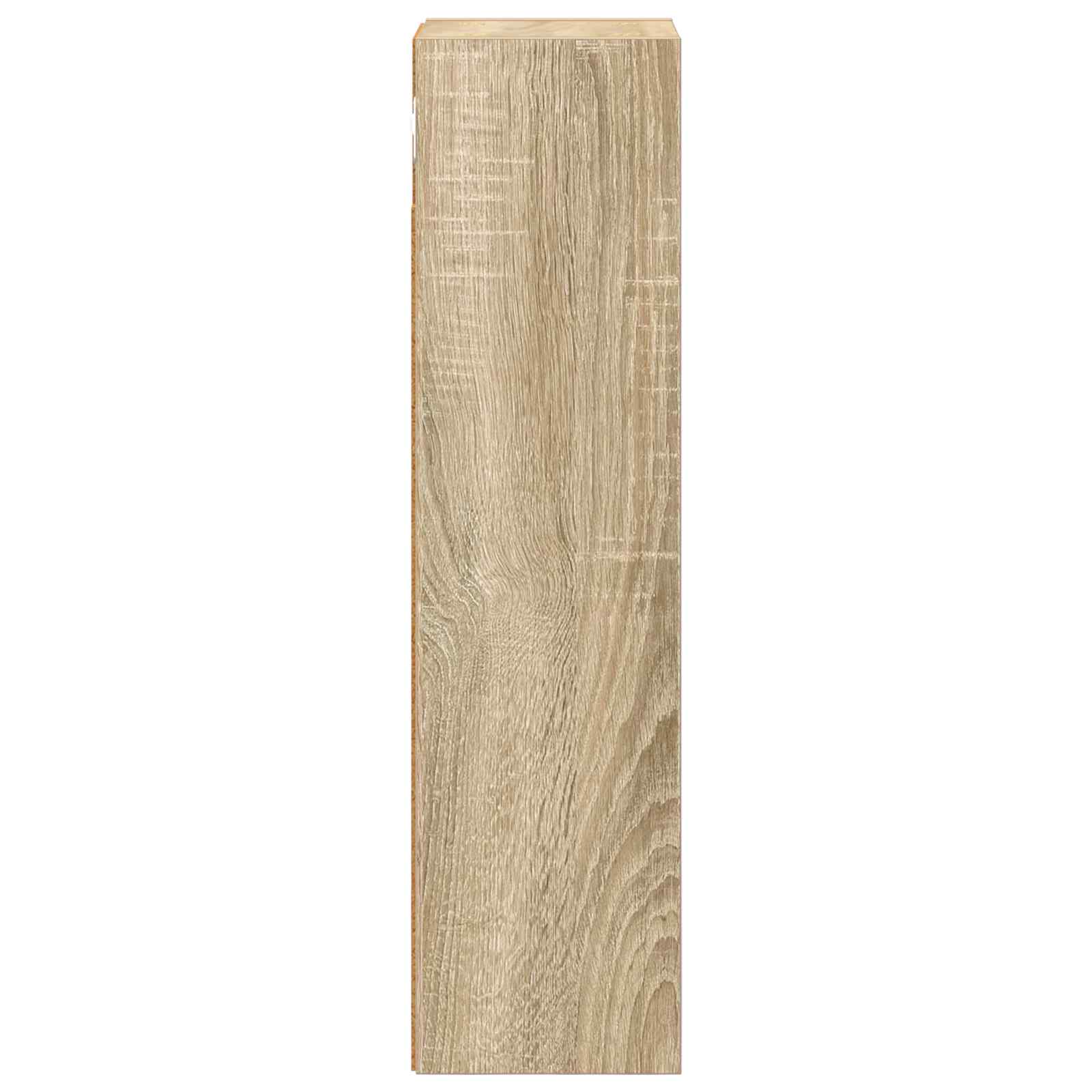 Badkamer wandkast met plank Sonoma Eiken 20 x 16 x 62,5 cm