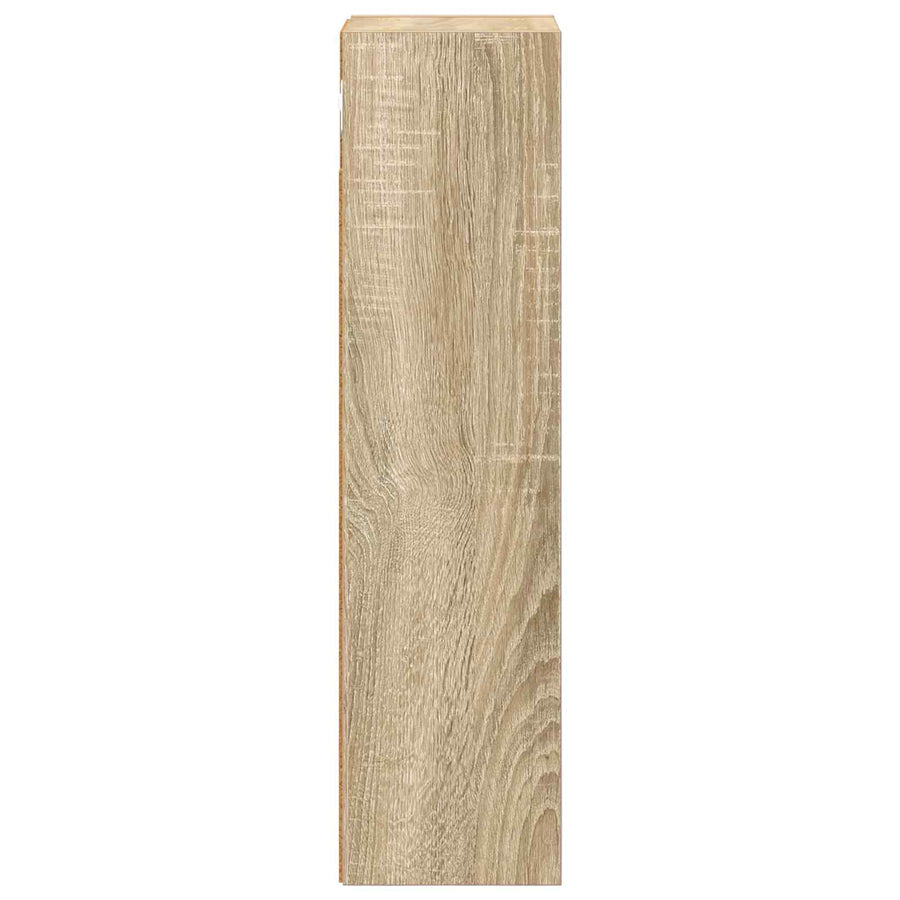 Badkamer wandkast met plank Sonoma Eiken 20 x 16 x 62,5 cm