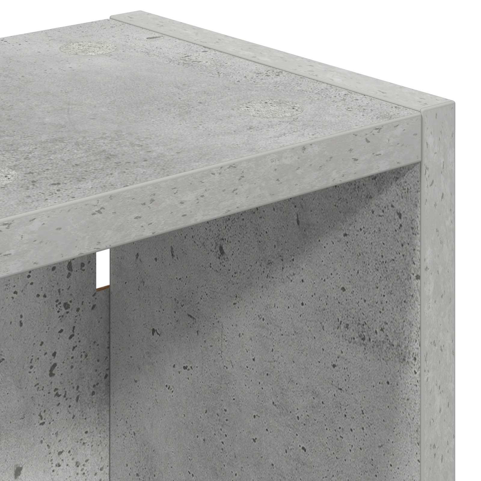 Badkamer wandkast met plank Beton Grijs 20 x 16 x 62,5 cm