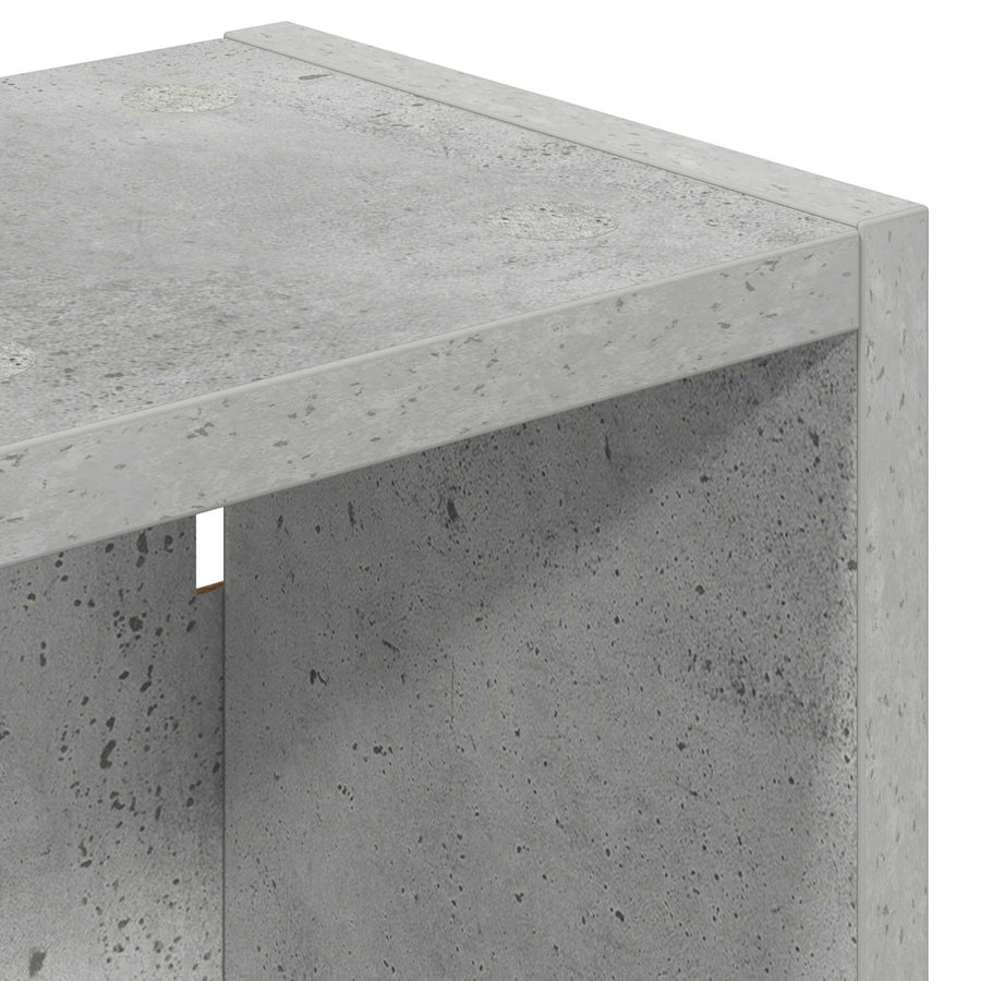 Badkamer wandkast met plank Beton Grijs 20 x 16 x 62,5 cm