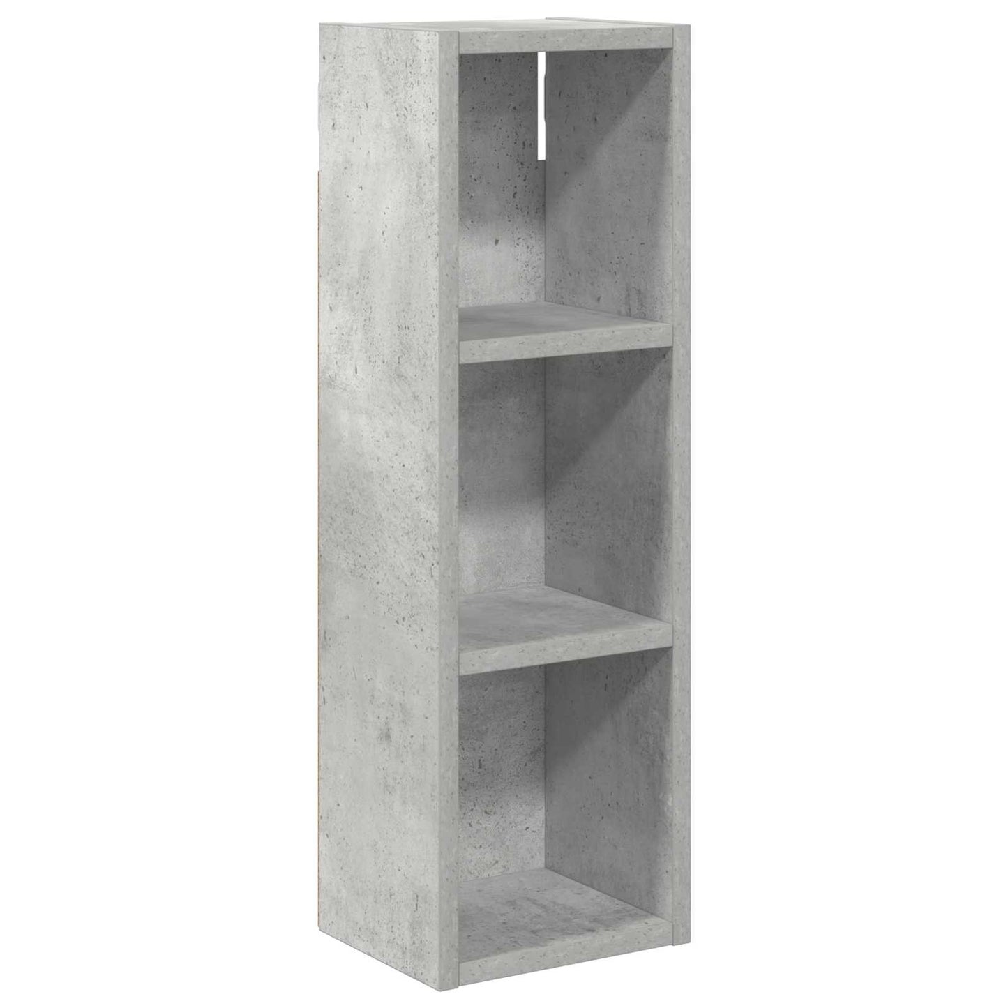 Badkamer wandkast met plank Beton Grijs 20 x 16 x 62,5 cm