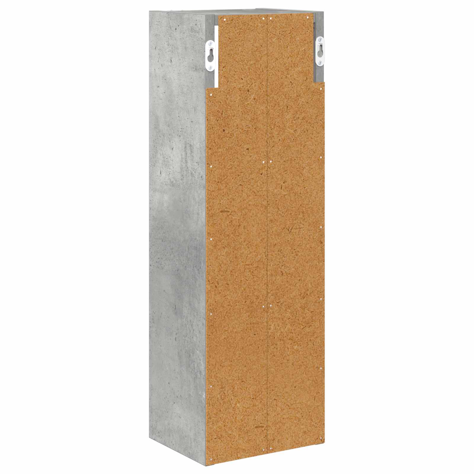Badkamer wandkast met plank Beton Grijs 20 x 16 x 62,5 cm
