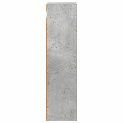 Badkamer wandkast met plank Beton Grijs 20 x 16 x 62,5 cm