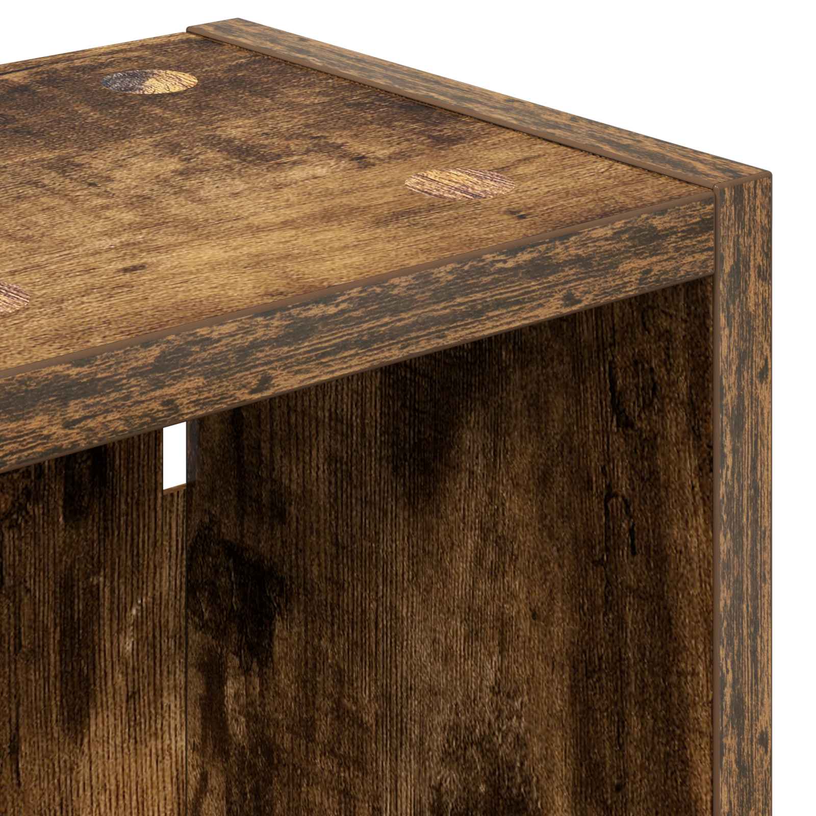 Badkamer wandkast met plank Gerookte Eik 20 x 16 x 62,5 cm