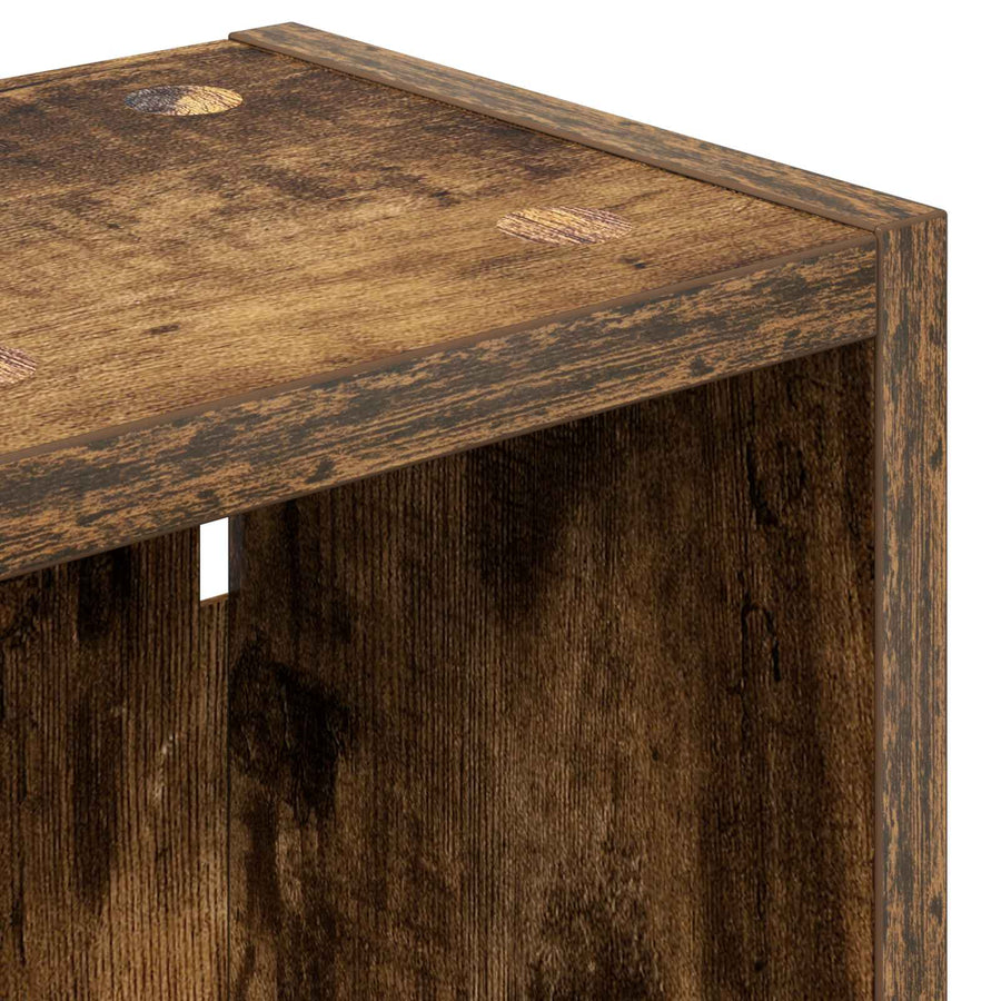 Badkamer wandkast met plank Gerookte Eik 20 x 16 x 62,5 cm