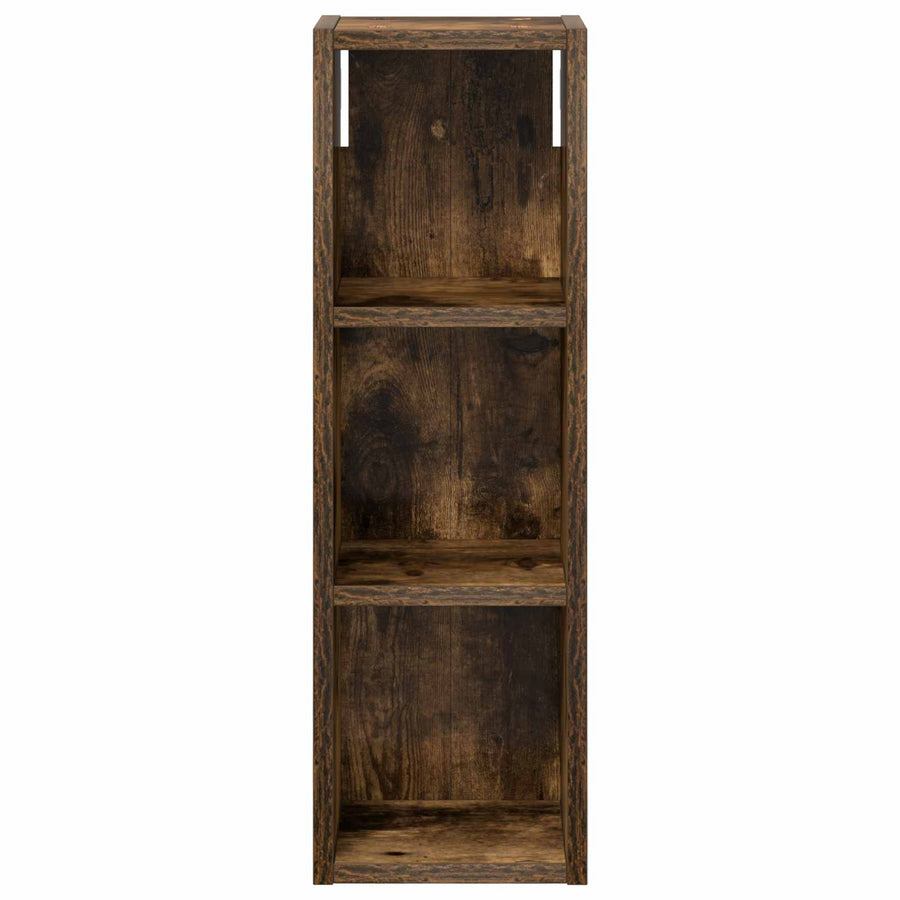 Badkamer wandkast met plank Gerookte Eik 20 x 16 x 62,5 cm