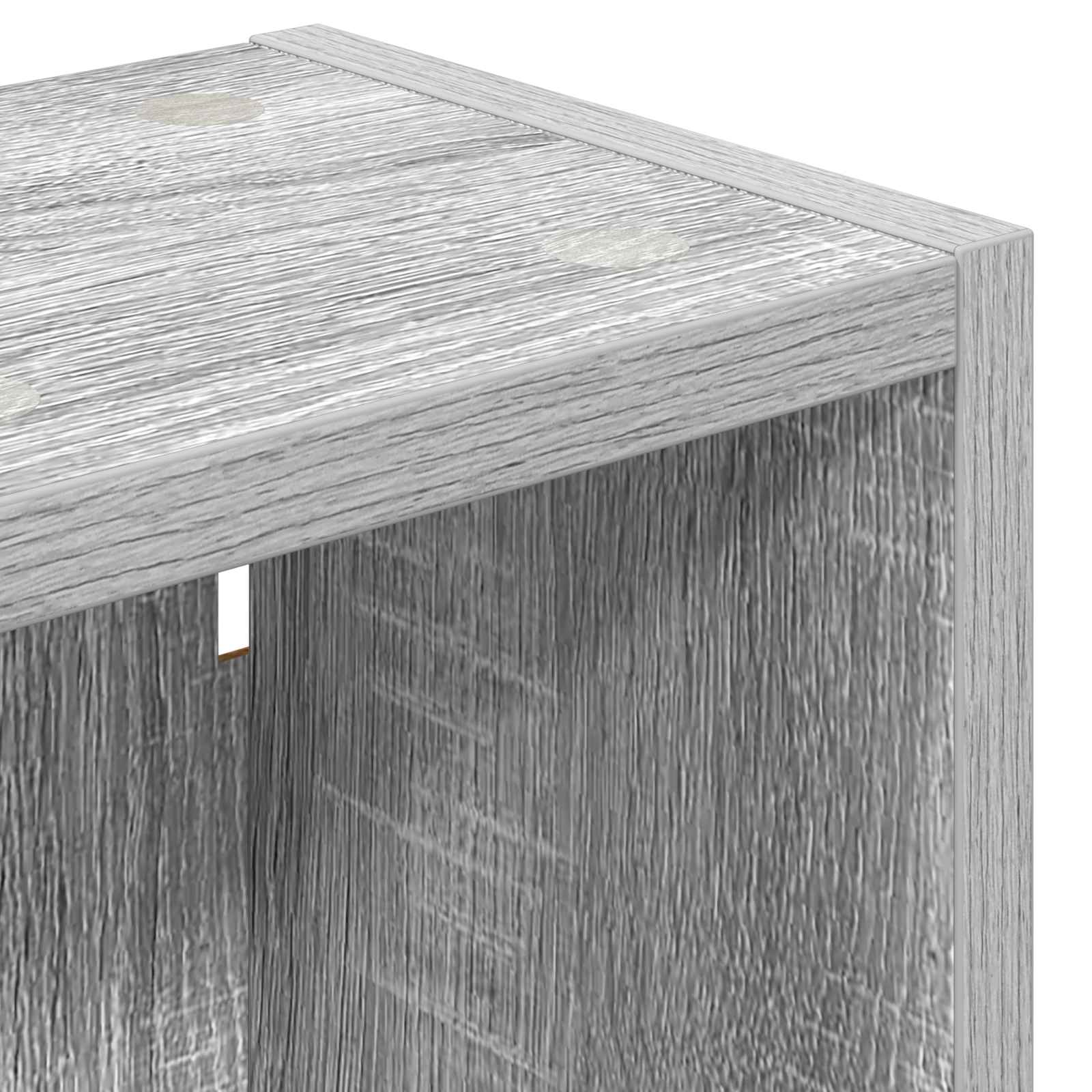 Badkamer wandkast met plank Grijze Sonoma 20 x 16 x 62,5 cm