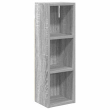 Badkamer wandkast met plank Grijze Sonoma 20 x 16 x 62,5 cm